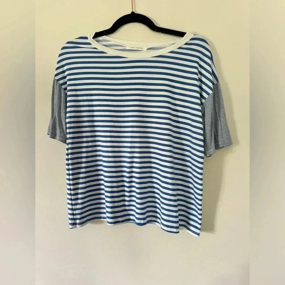Maurices Women’s Set of 2 size small tops striped floral blue summer blouse Y2K‎ - Picture 9 of 14